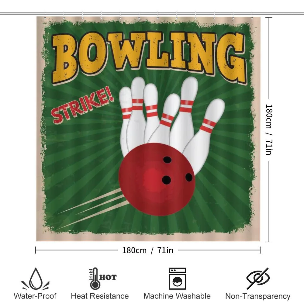 Bowling Strike Green — Detail 2