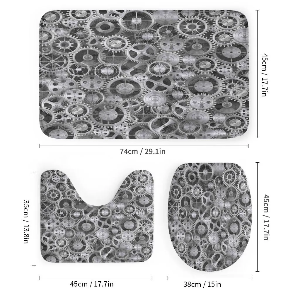 Clock Technologic Pattern — Detail 1