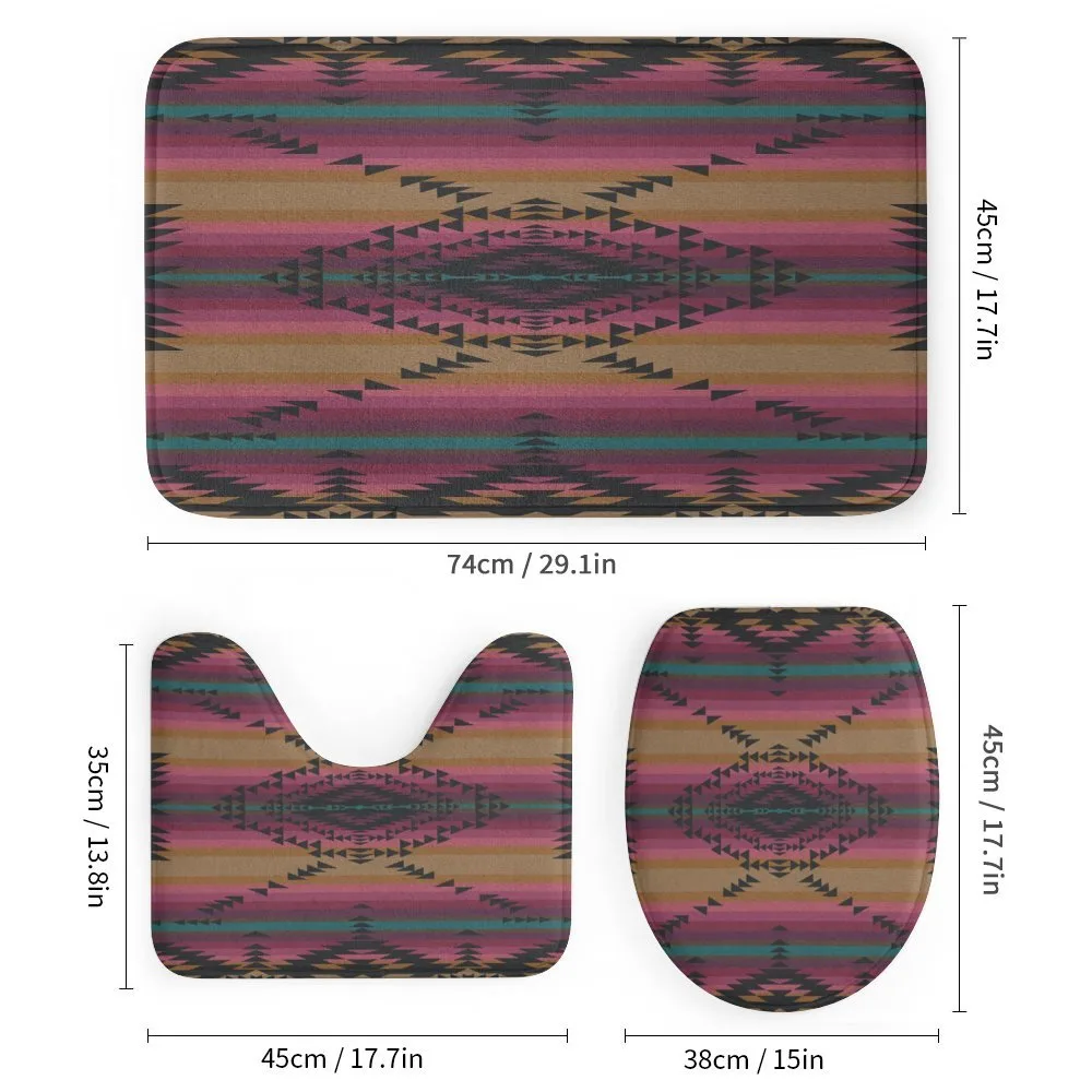 Colorful Stripes Triangles — Detail 1