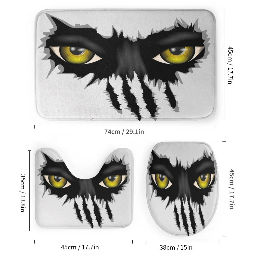Evil Eyes Black Cat Danger — Detail 1