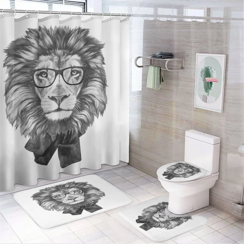 Hipster Animal in Glasses — Your design
