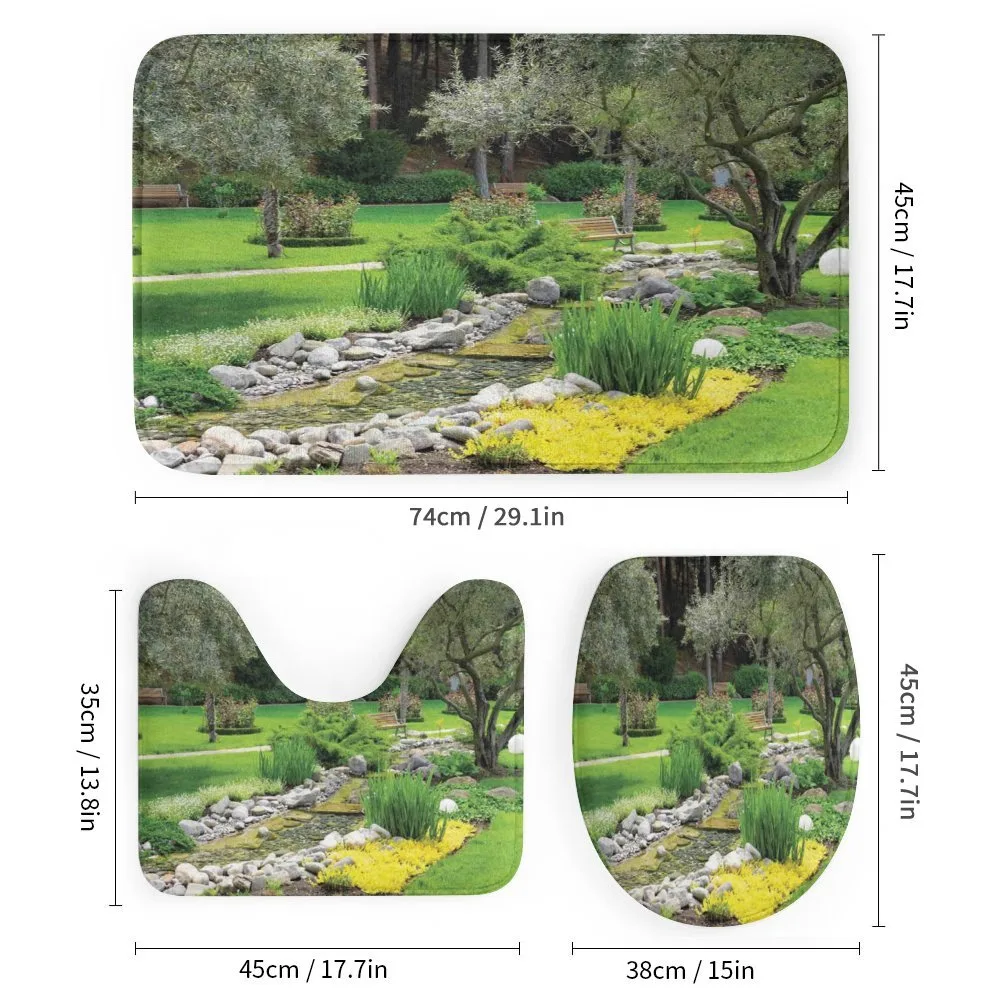 Japanese Park Landscape — Detail 1