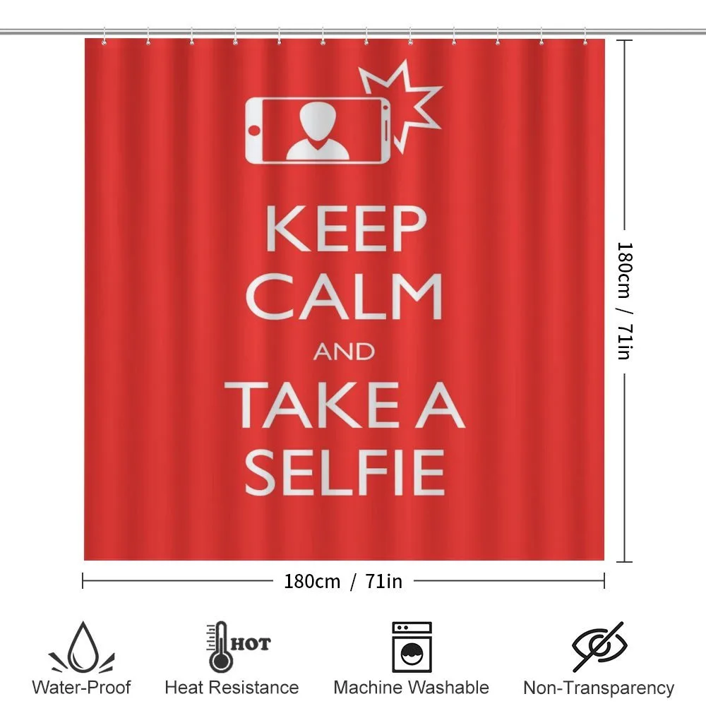 Keep Calm and Take a Selfie — Detail 2
