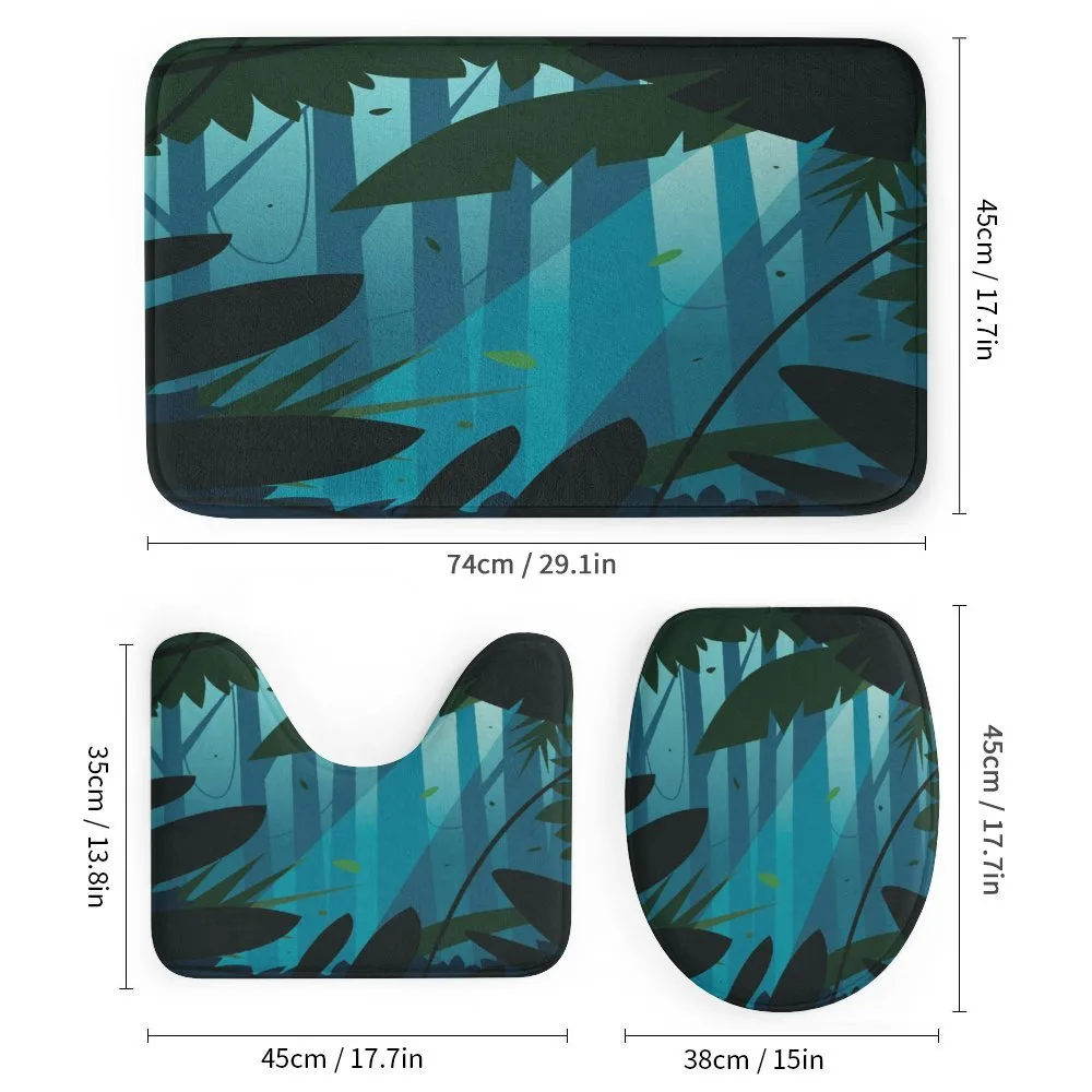 Lush Forest Leaves — Detail 1