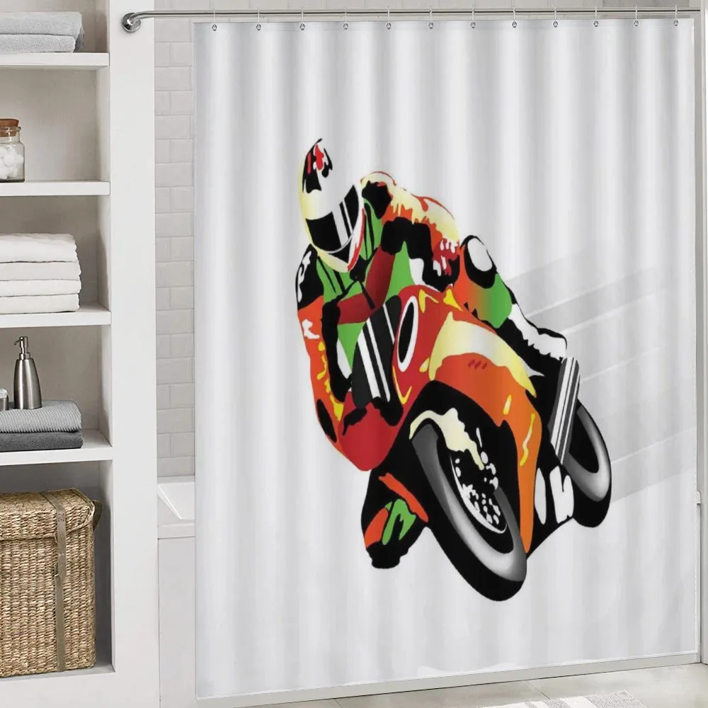 Motorcycle Racer Sport — Detail 4