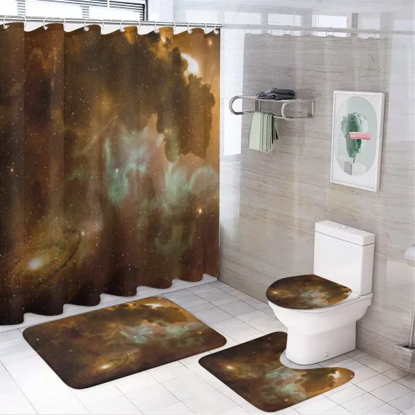 Nebula Infinity on a shower curtain
