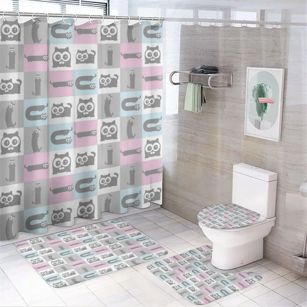 Pastel Checkered Funny Animal — Your design