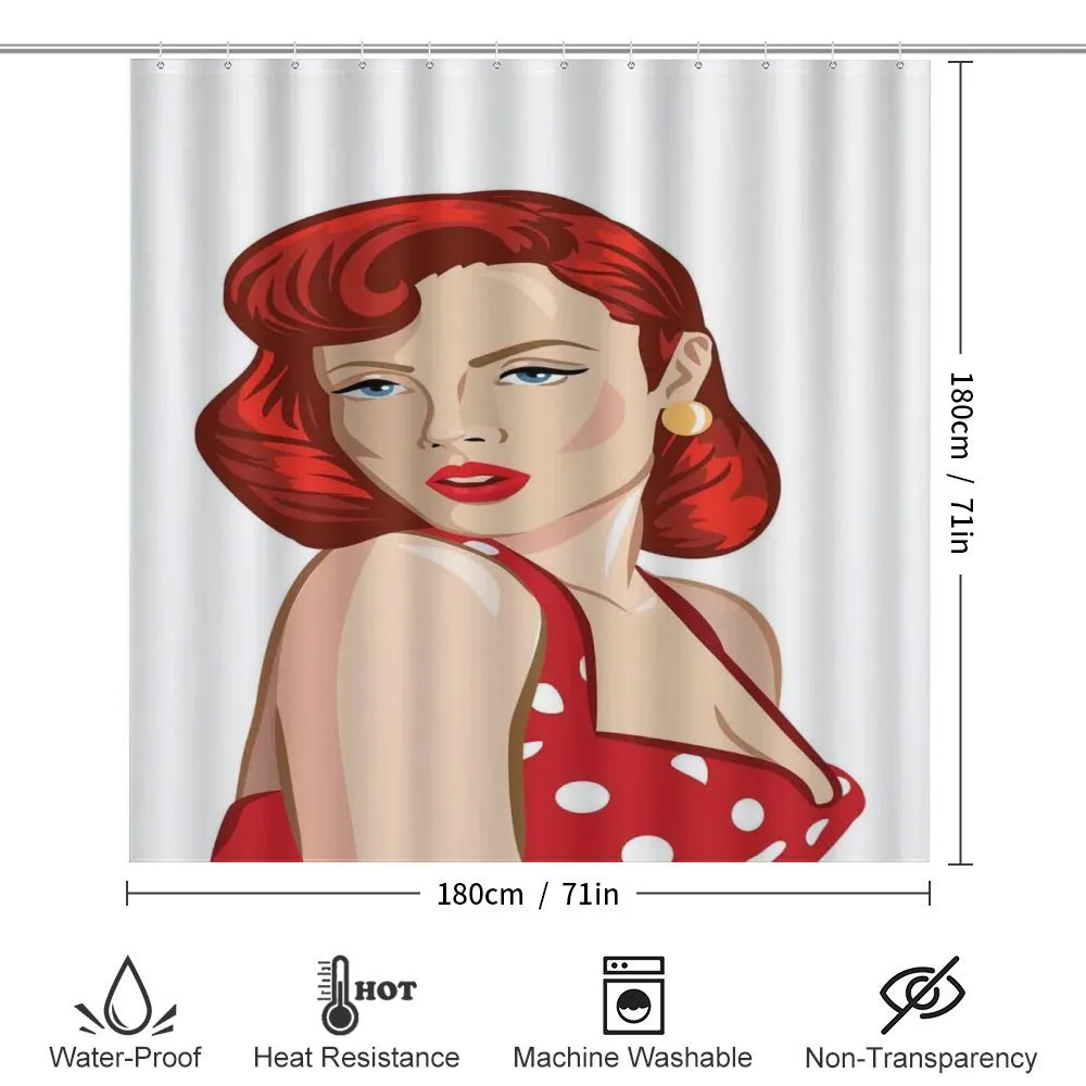 Rolled Hair Ginger — Detail 2
