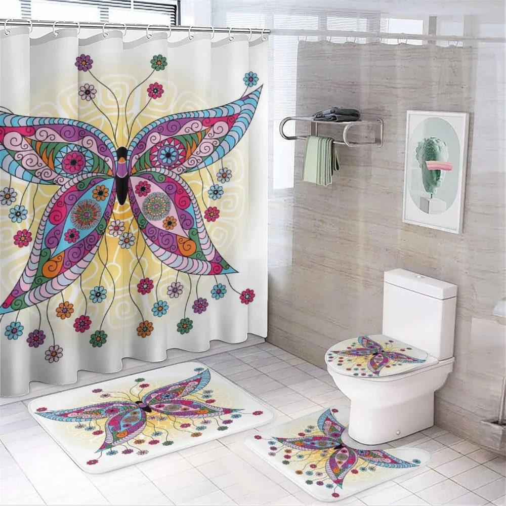 Spring Flowers Butterfly — Your design