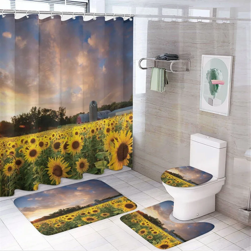 Sunflower Field Sky — Your design