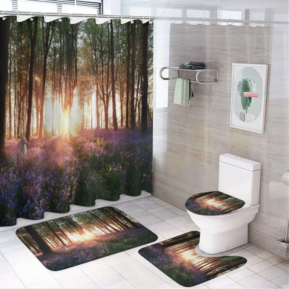 Sunrise Woods in Spring — Your design