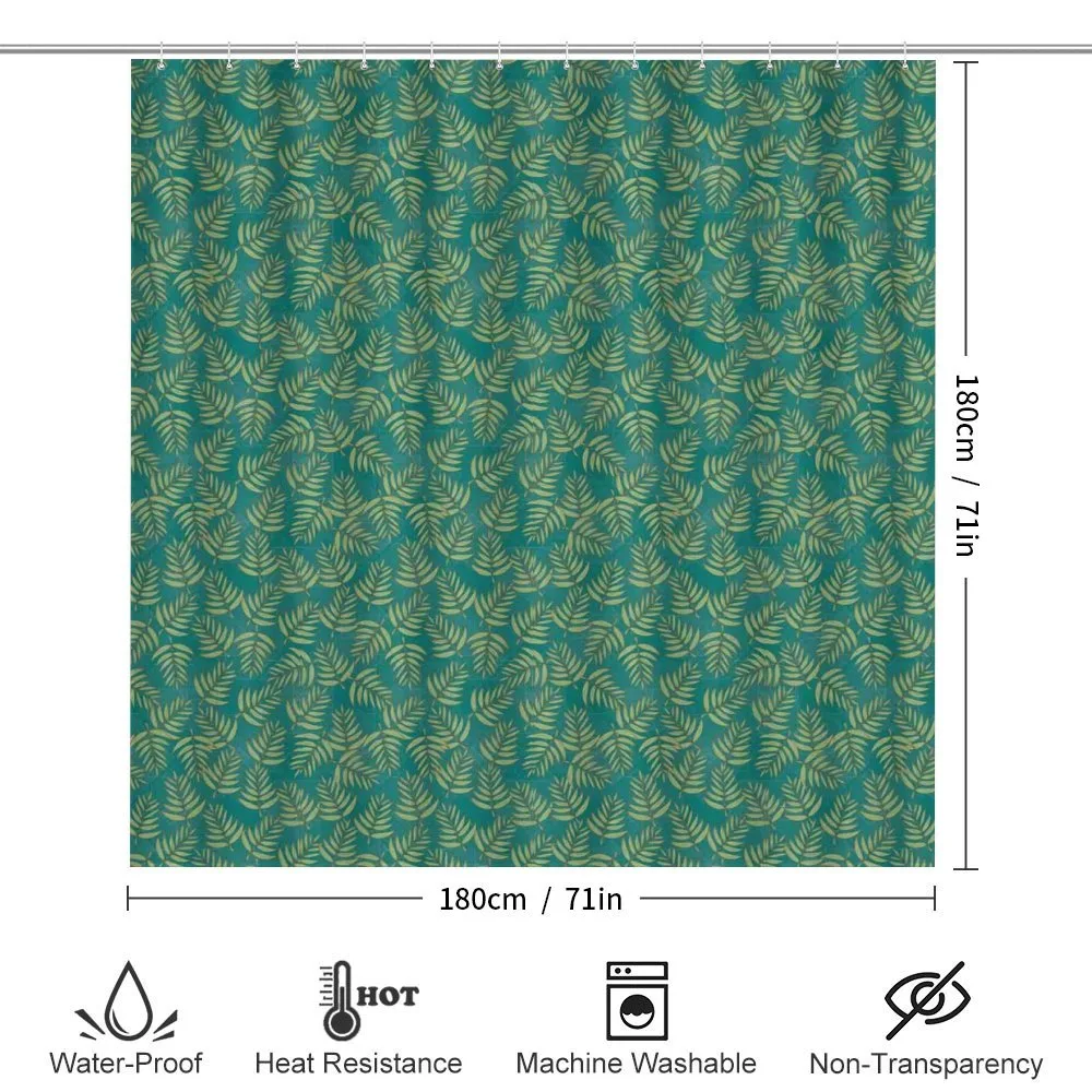 Vintage Color Leaf Pattern — Detail 2