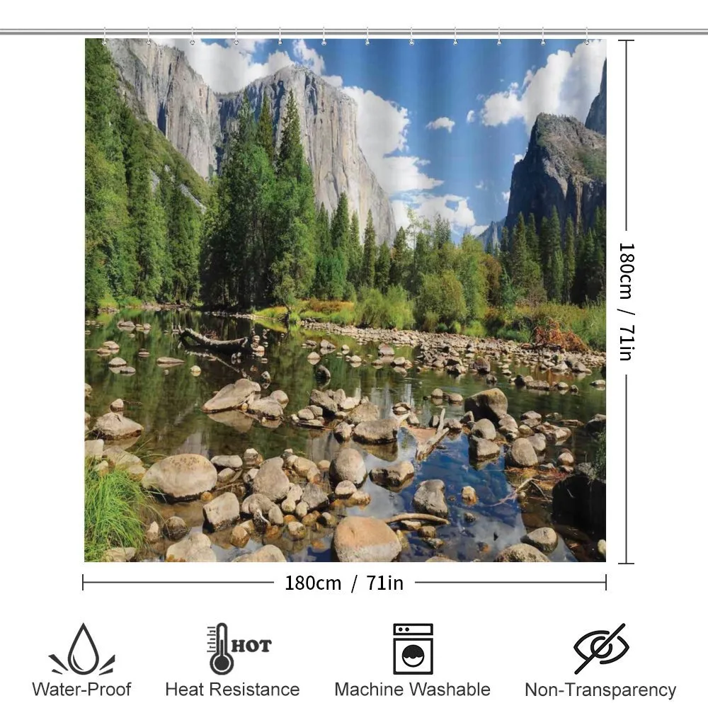 Yosemite Forest River — Detail 2