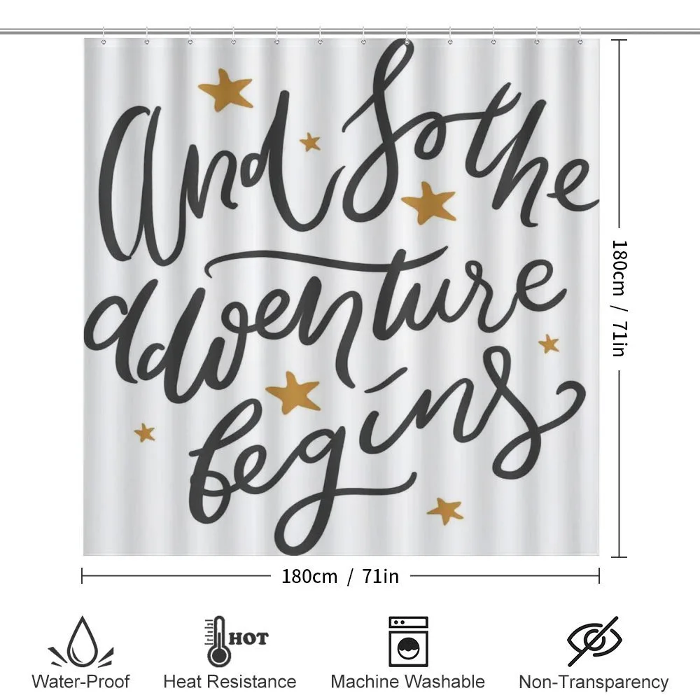 Adventure Begins Message — Detail 2
