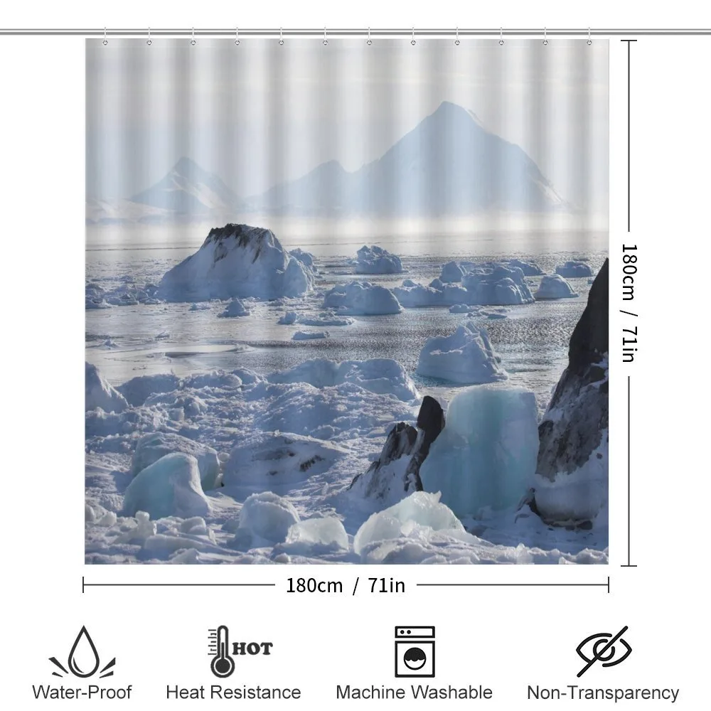 Arctic Winter Ice Lake — Detail 2