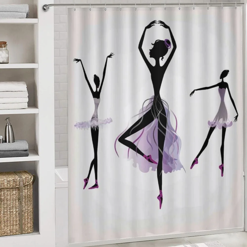 Ballerina Dancer Silhouettes — Detail 4