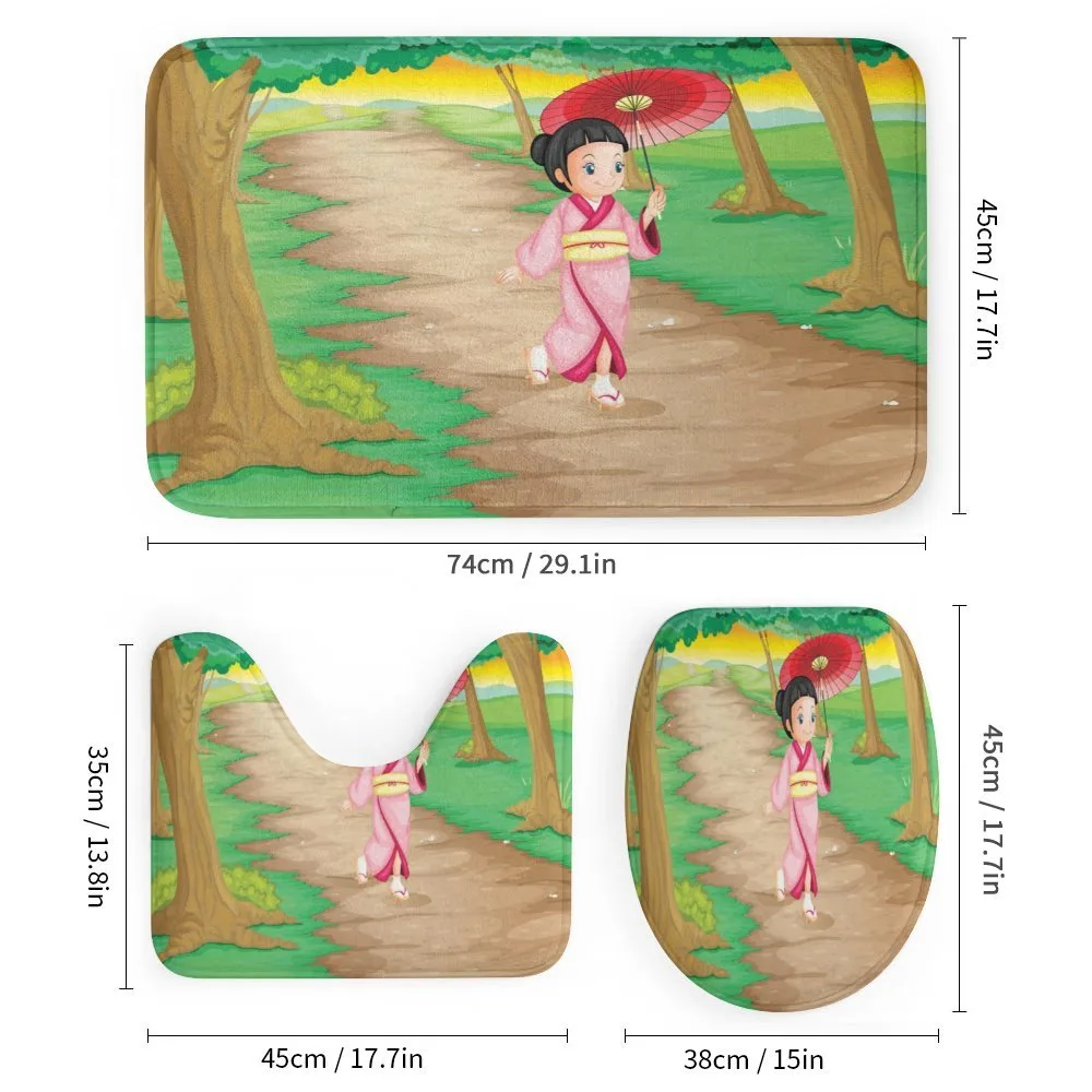 Cartoon Style Geisha — Detail 1