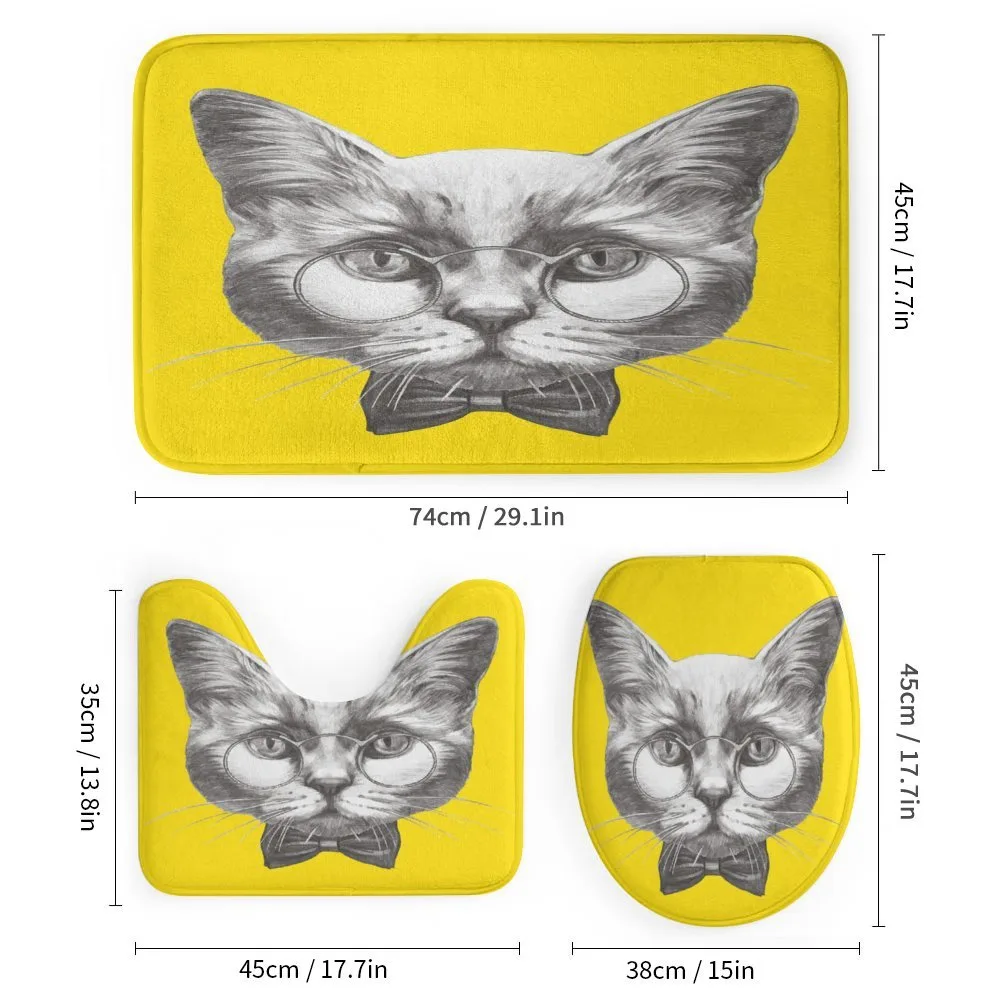 Cat Glasses Bow Tie — Detail 1