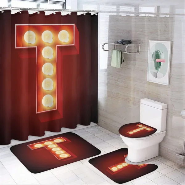Cinema Circus Club on a shower curtain