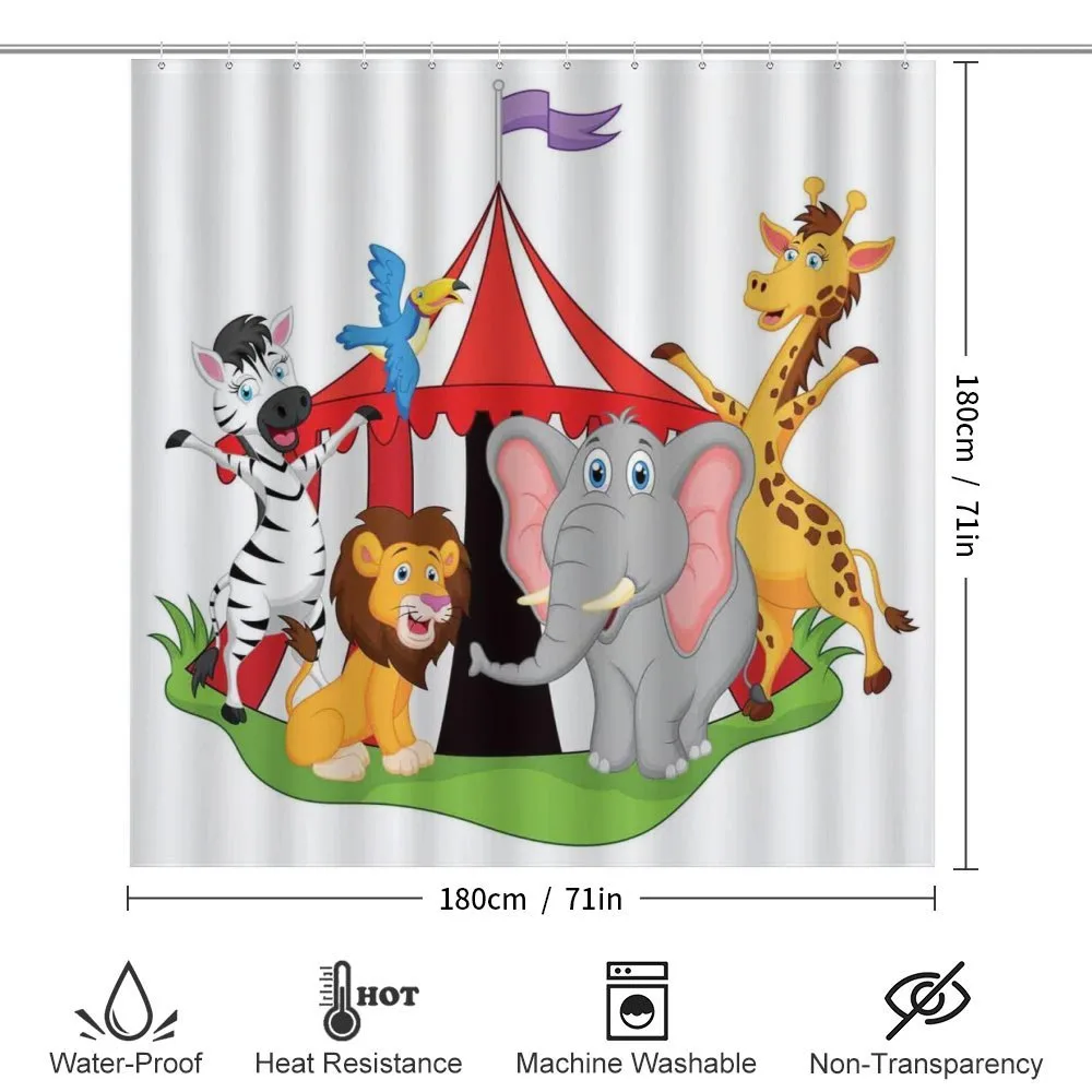 Circus Tent Giraffe Mime — Detail 2