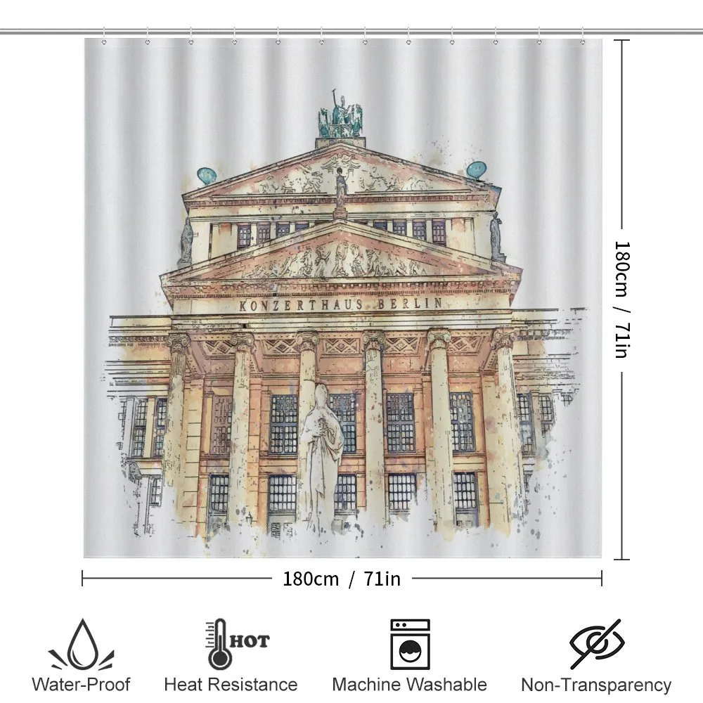 Concert House in Berlin Paint — Detail 2