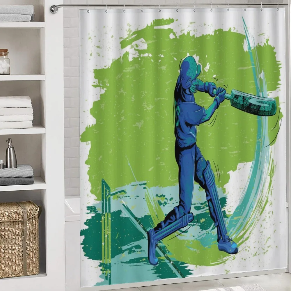 Cricket Player Pitching — Detail 4