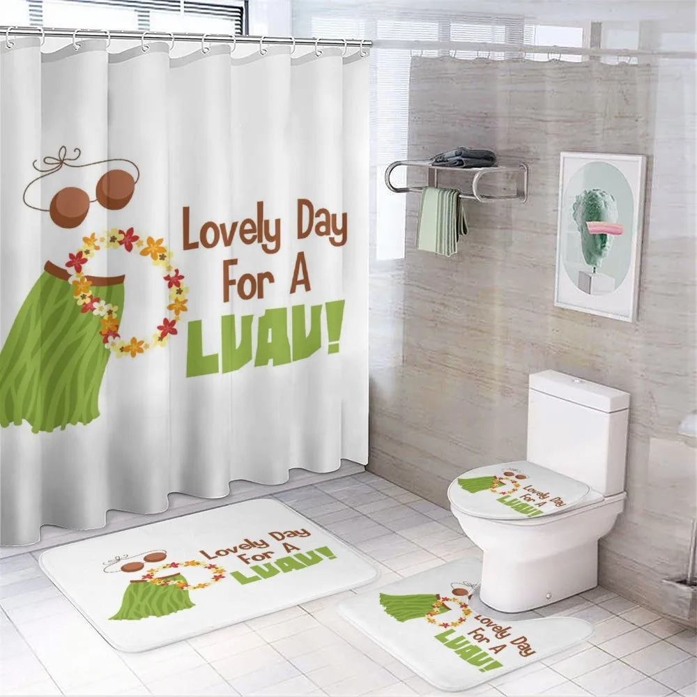 Day for a Luau Wording Ethnic — Your design