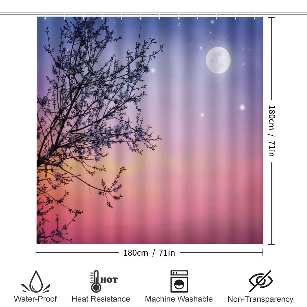 Dreamy Sky Spring Tree — Detail 2