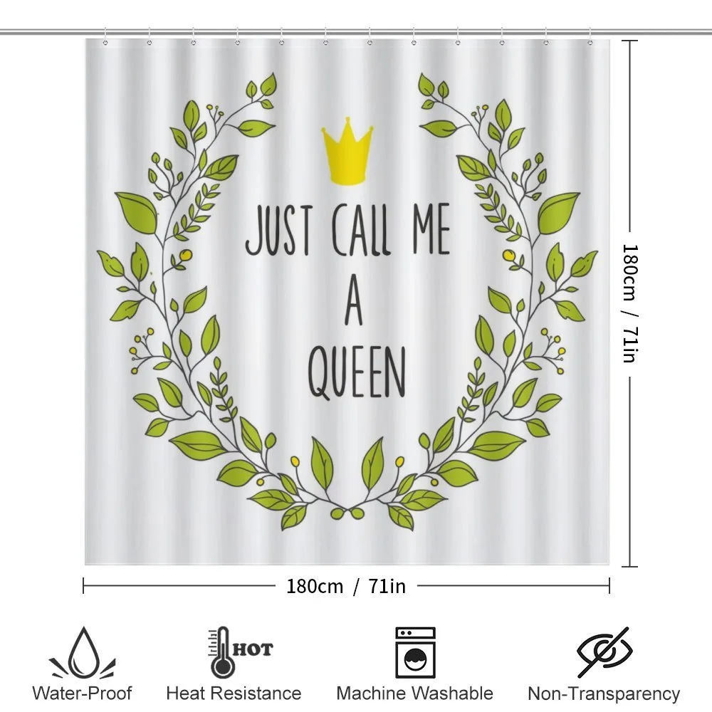 Green Wreath Words Crown — Detail 2