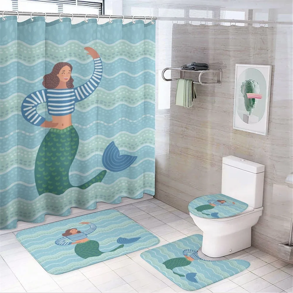 Happy Fish Tailed Woman — Your design