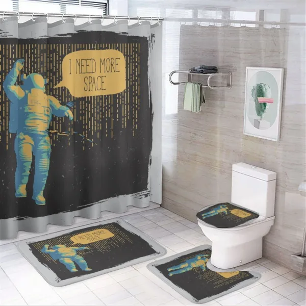 I Need More Space on a shower curtain
