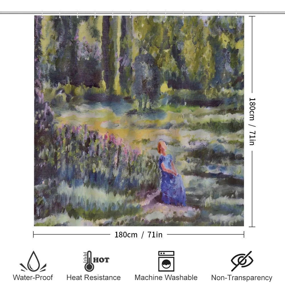 Nature Landscape Painting — Detail 2