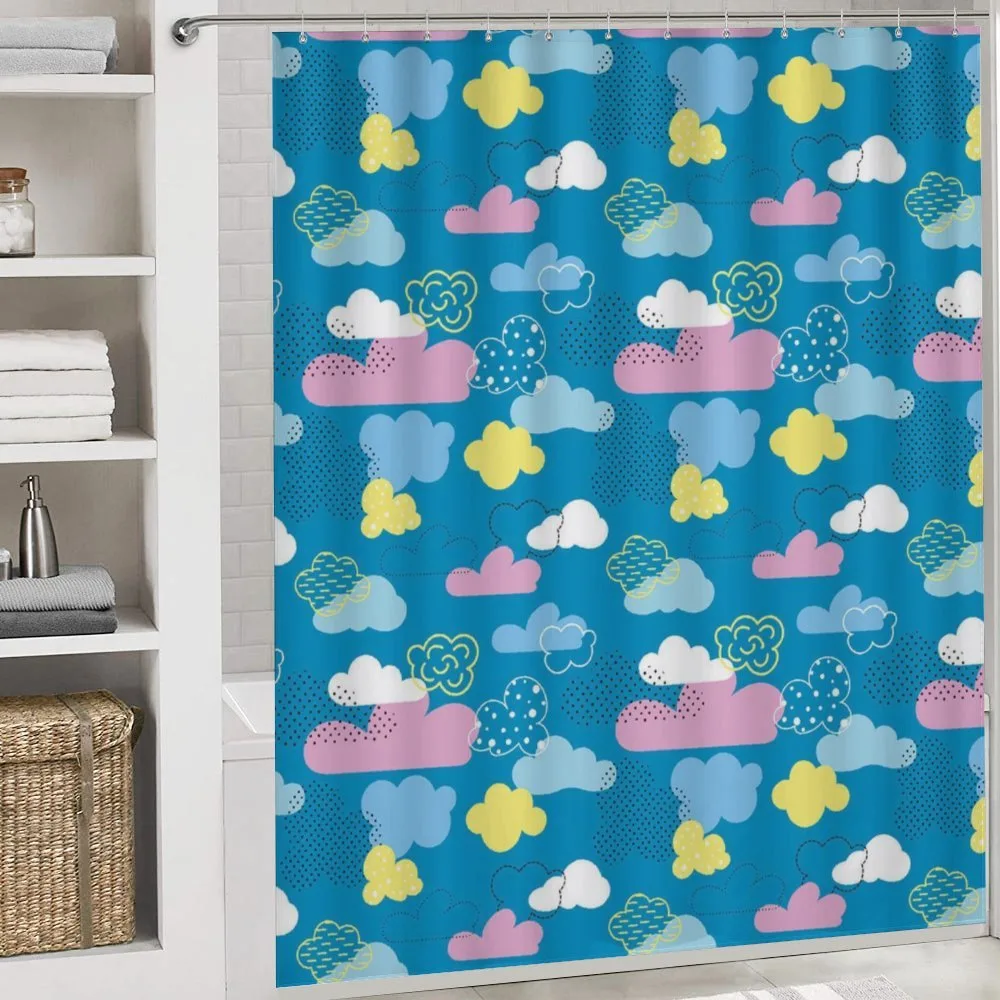 Nursery Style Clouds Dots — Detail 4