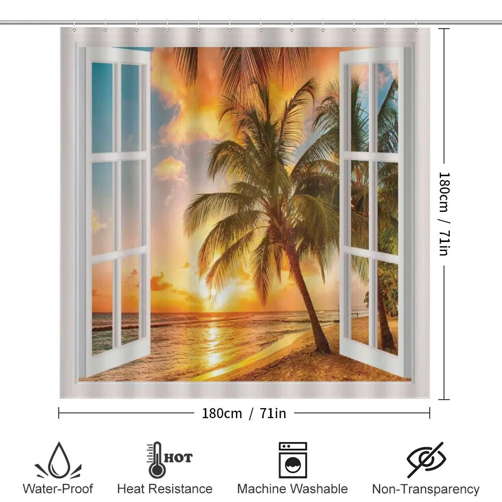 Sea Ocean Palms Scenery — Detail 2