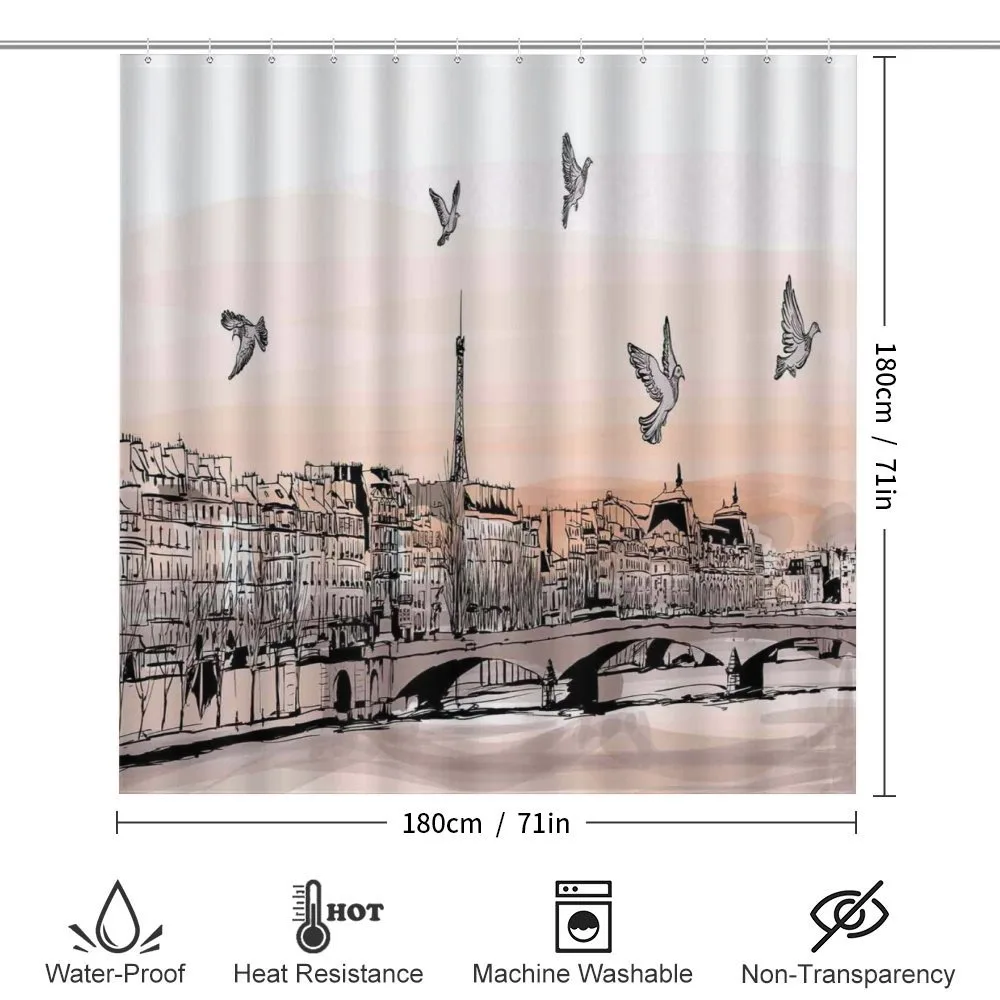 Sketch of Eiffel Tower — Detail 2