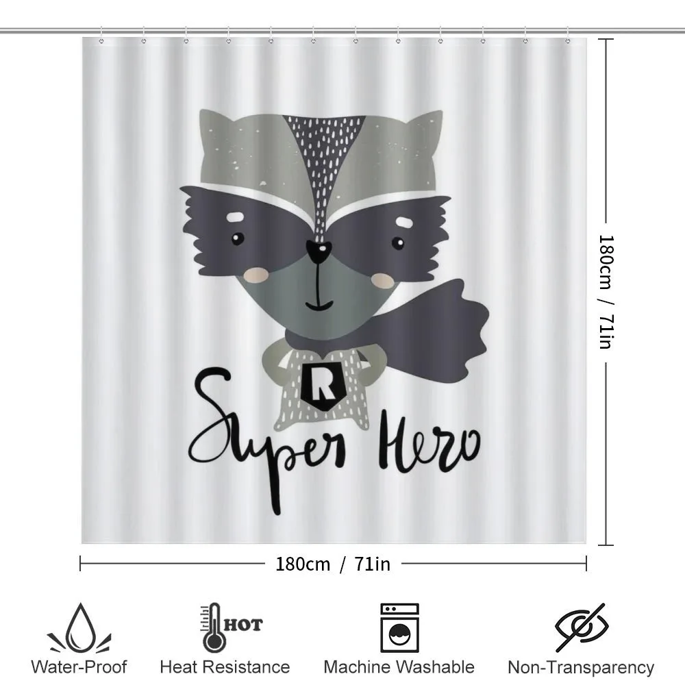 Super Hero Raccoon — Detail 2