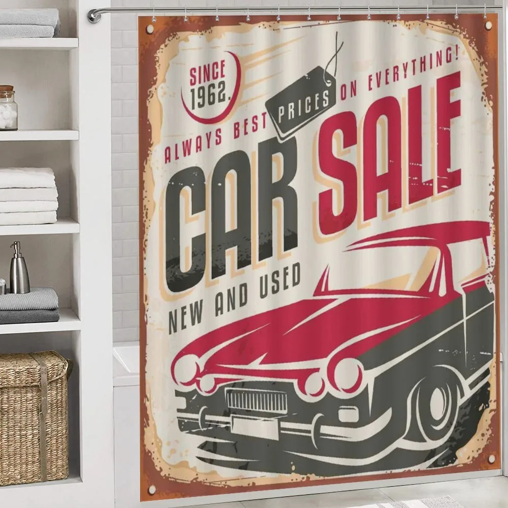 America Car Sale Sign — Detail 4
