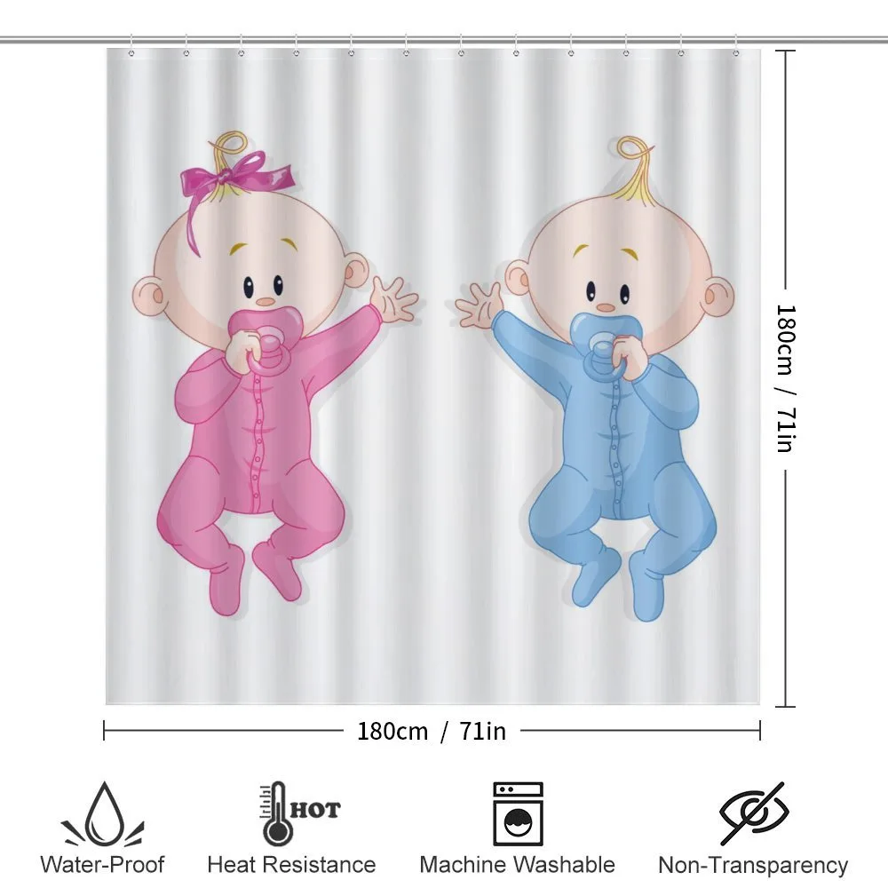 Babies with Pacifiers — Detail 2