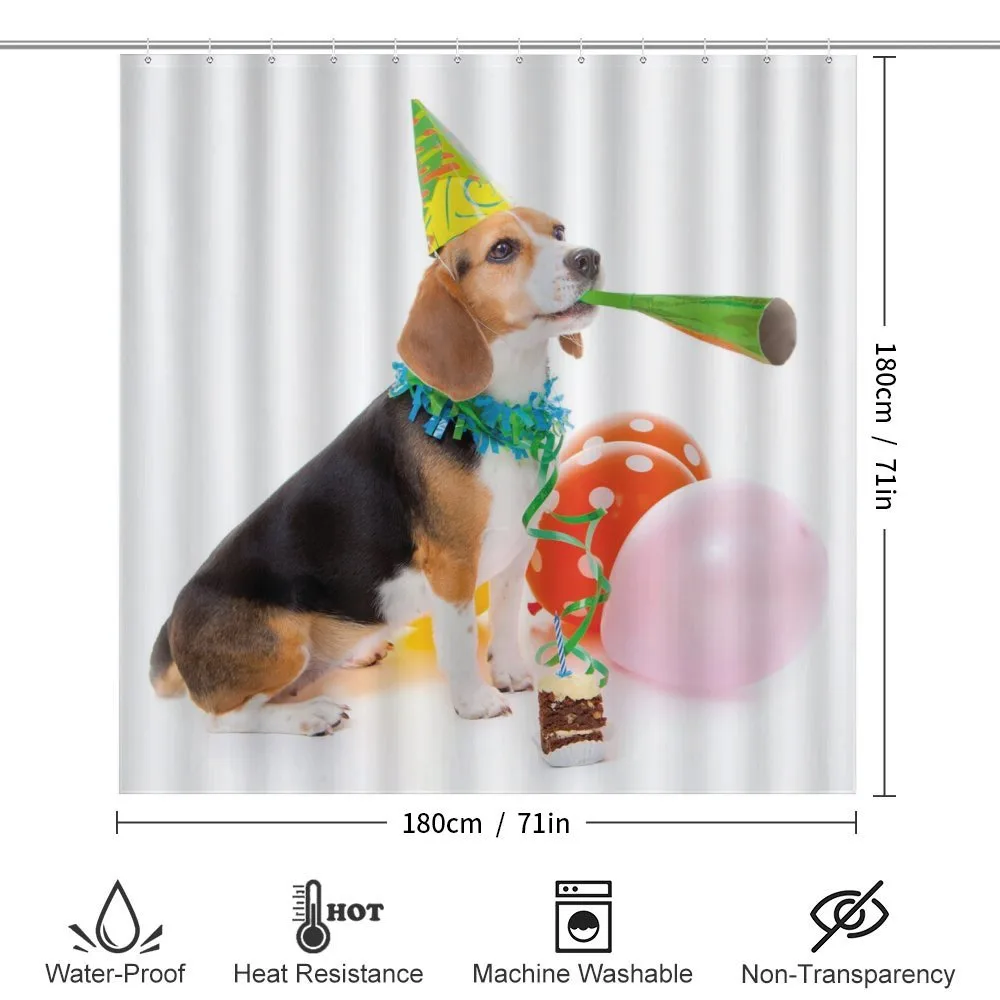 Birthday Dog Balloon — Detail 2