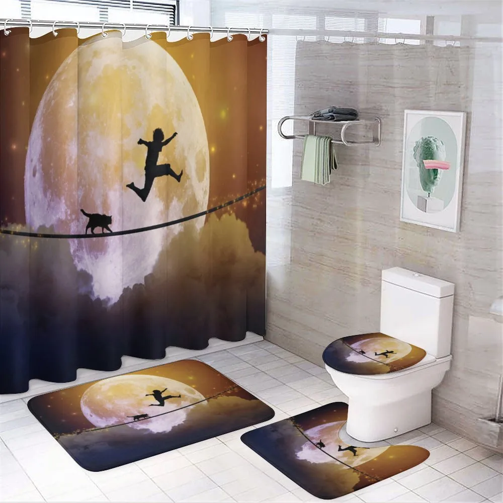 Boy and Cat on Rope — Your design