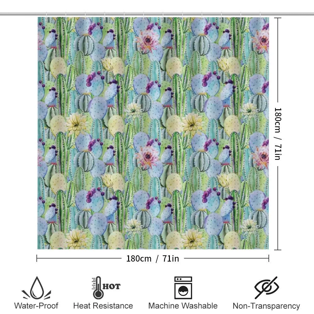 Cactus Buds Types Pattern — Detail 2