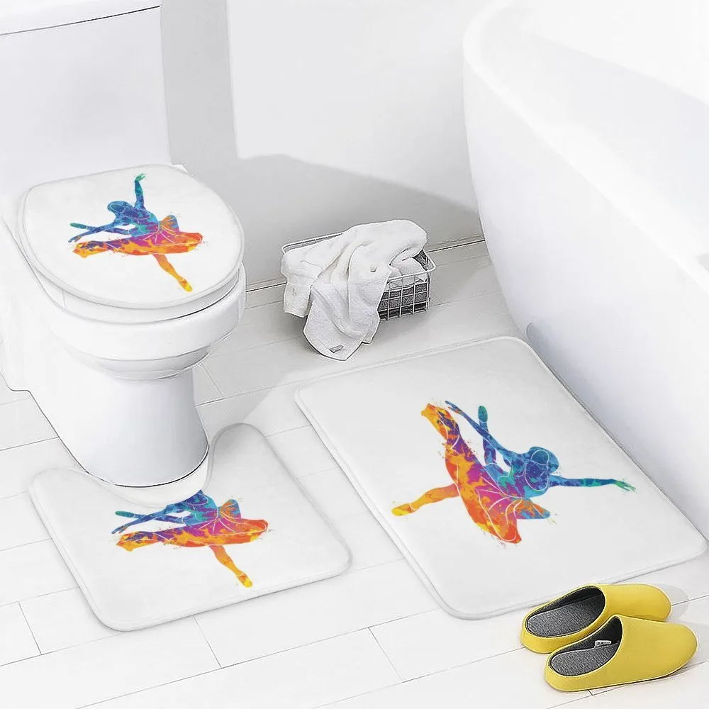 Colorful Ballerina Girl Pose — Detail 3