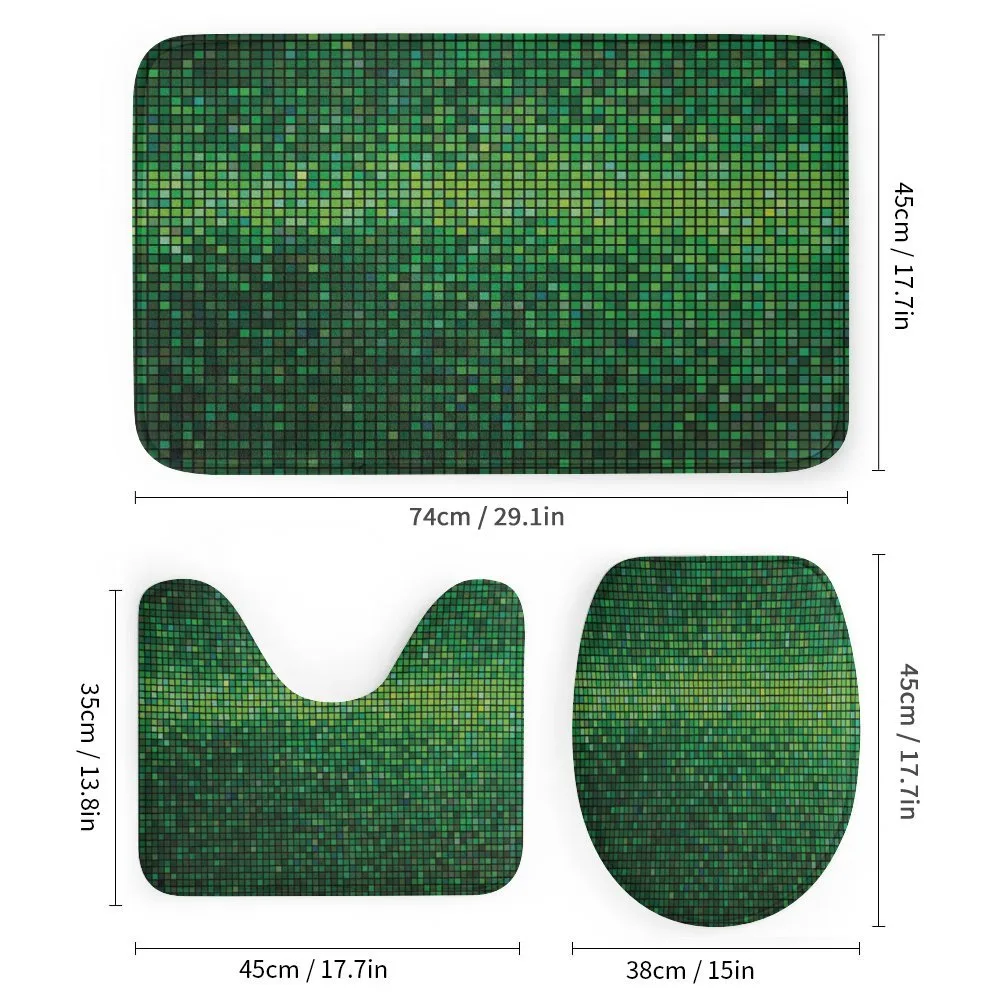 Digital Mosaic Pixel Grid — Detail 1