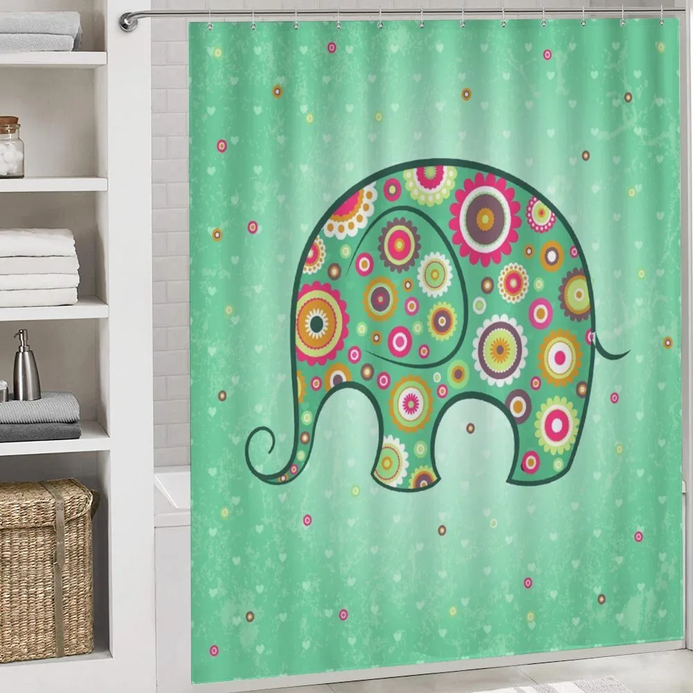 Elephant with Flowers — Detail 4