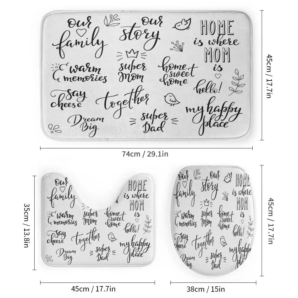 Family Lettering — Detail 1