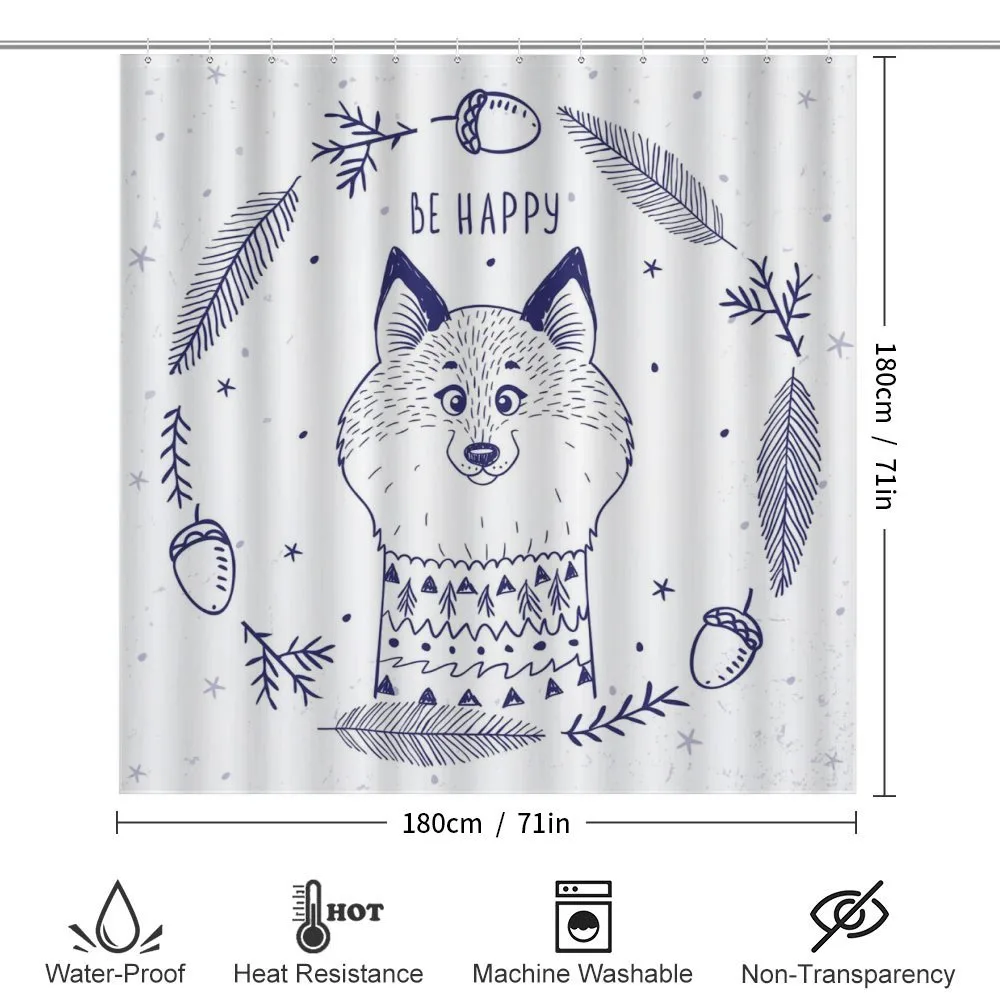 Fox with Hearts and Beam — Detail 2