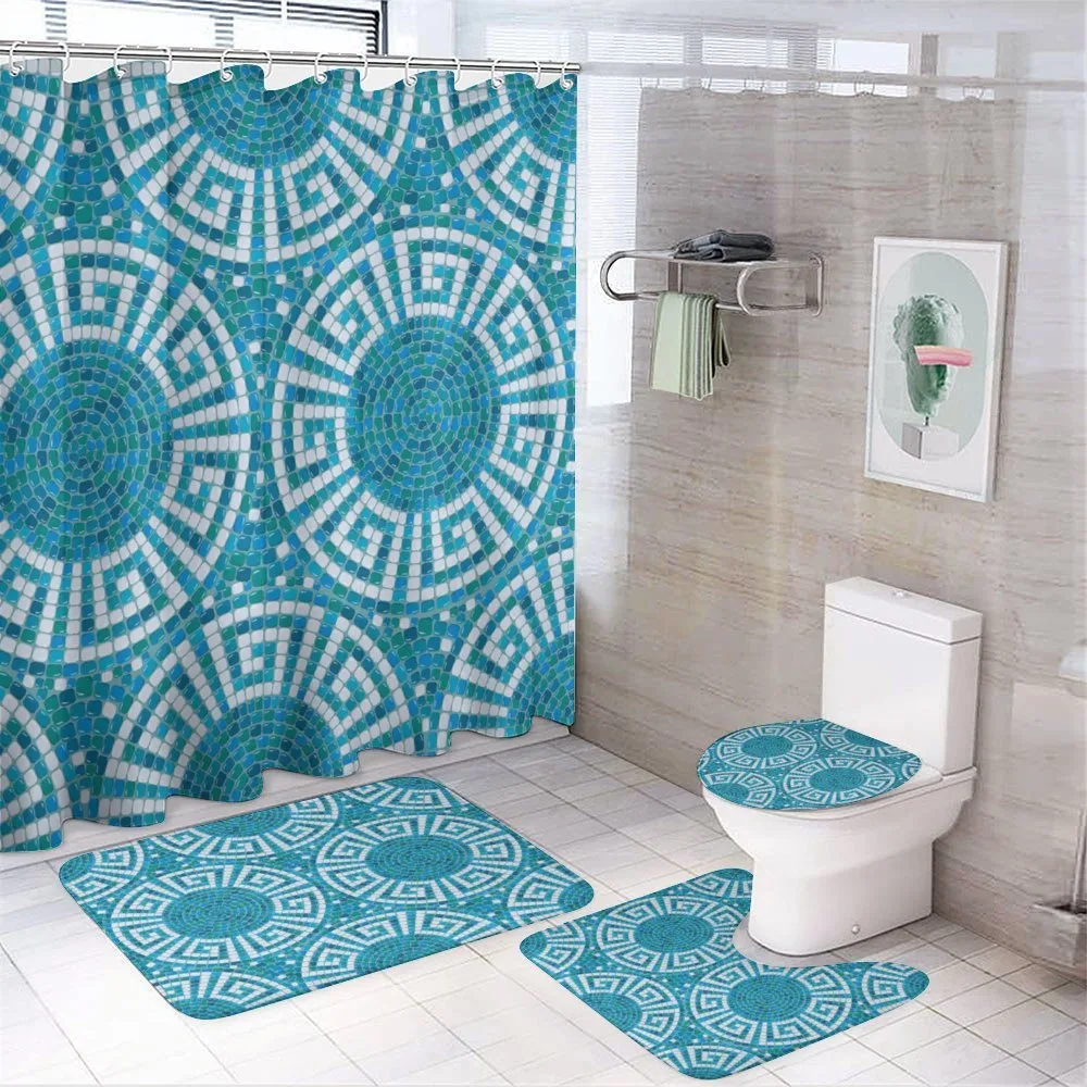 Greek Meander Mosaic Tile — Your design