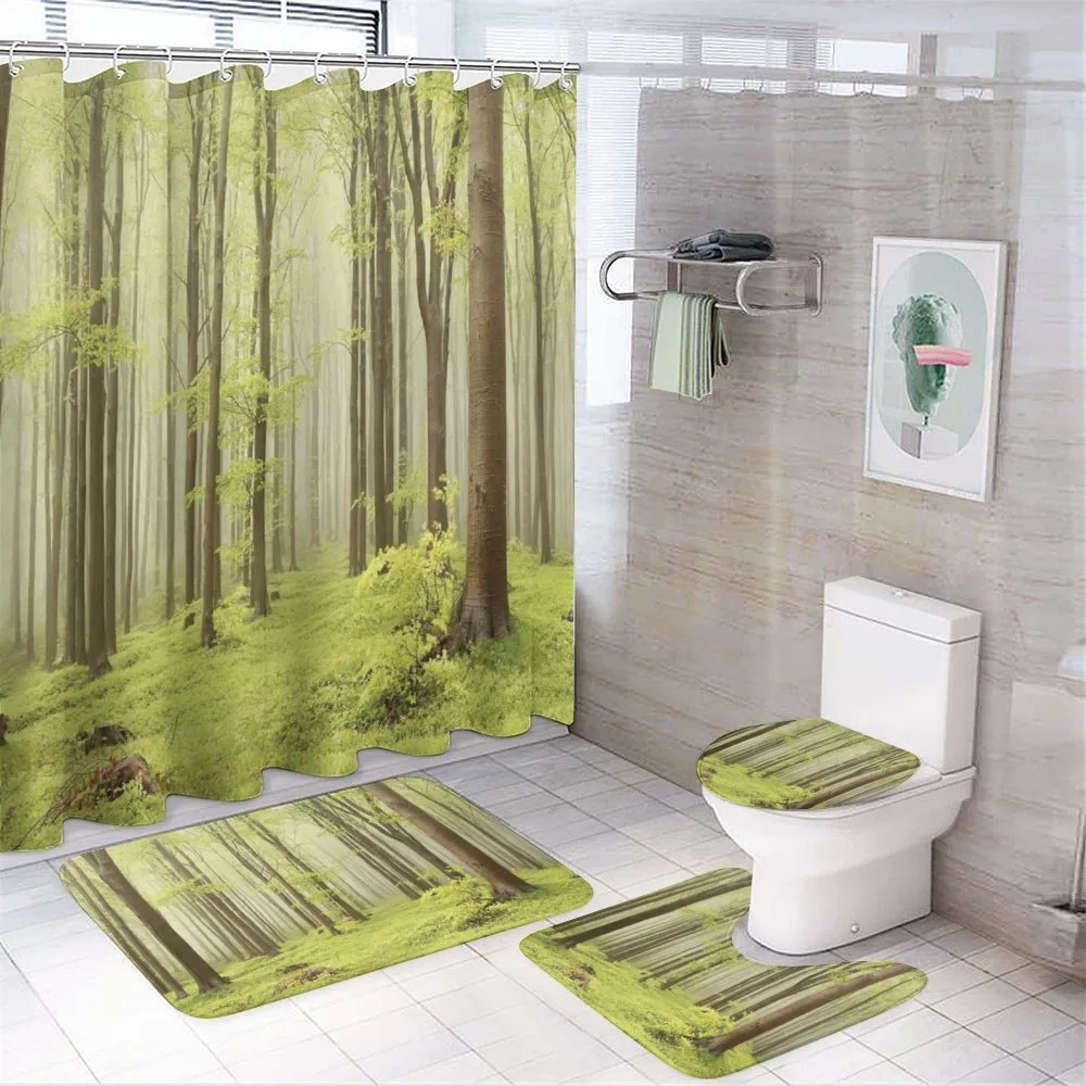 Misty Spring Nature — Your design