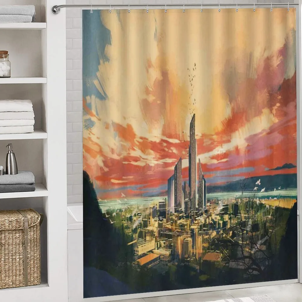 Modern Harbor Cityscape — Detail 4