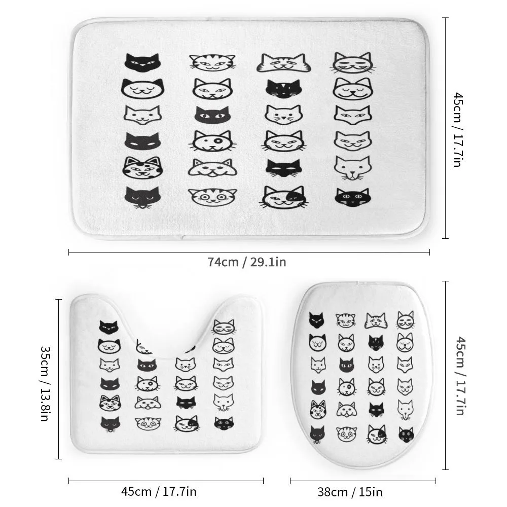 Monochrome Face Design — Detail 1